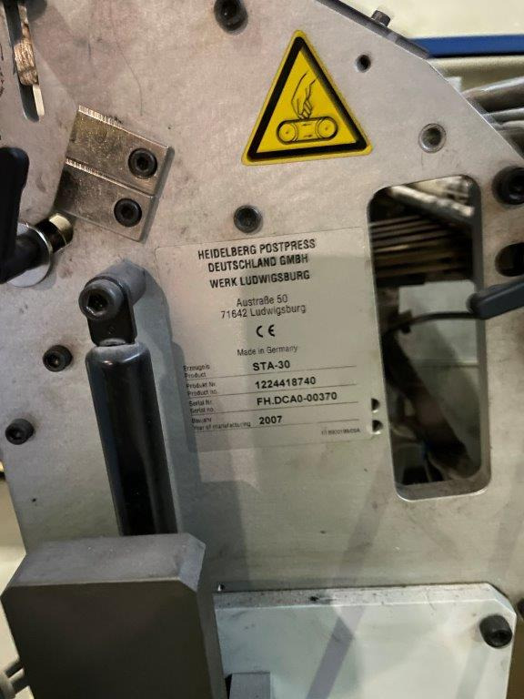 Small sized mobile stack delivery Heidelberg Stahlfolder STA 30 F - آلة الطي: صور 2 Small sized mobile stack delivery Heidelberg Stahlfolder STA 30 F - آلة الطي: صور 2