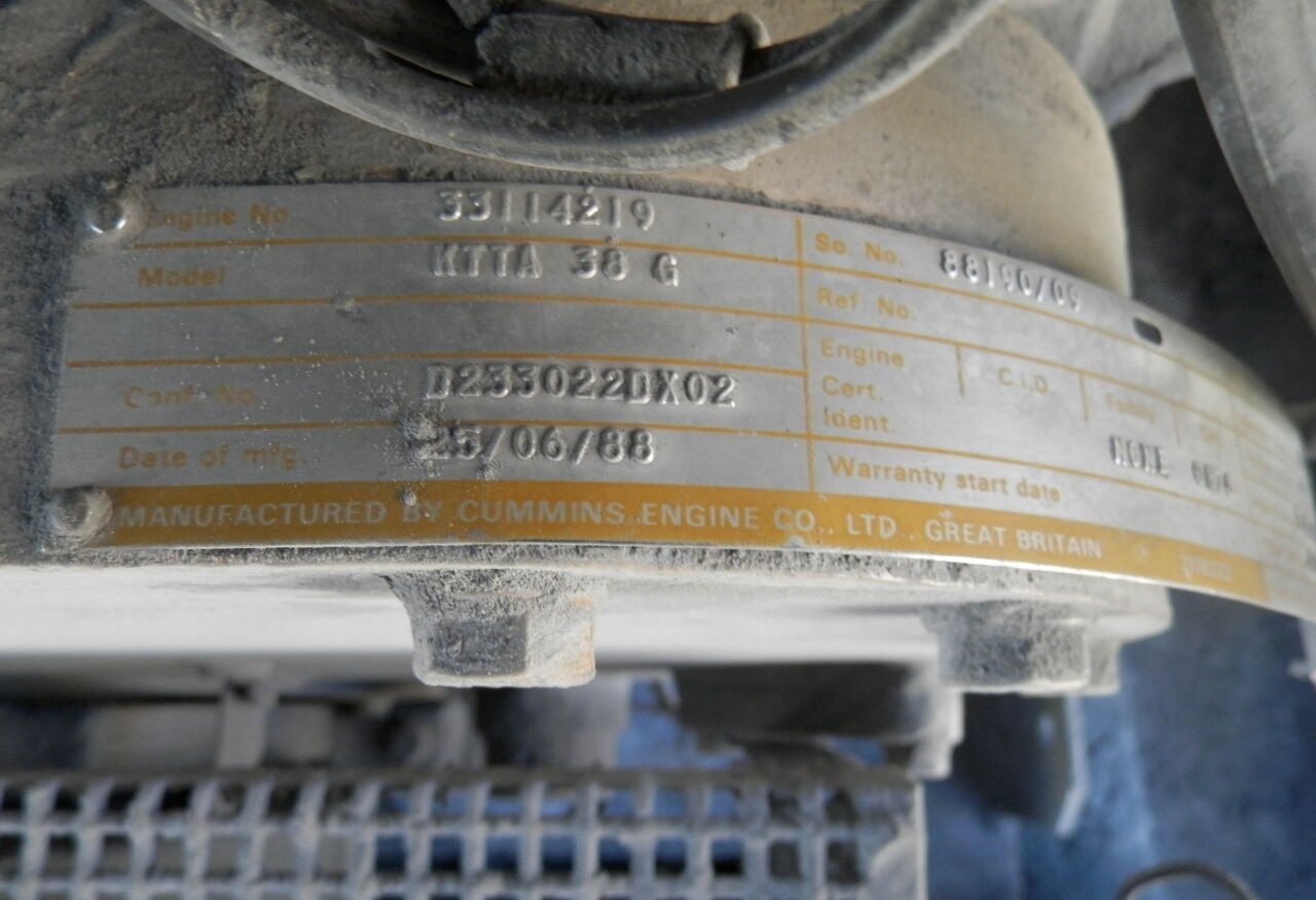 Cummins KTTA38-G - مجموعة المولدات: صور 5 Cummins KTTA38-G - مجموعة المولدات: صور 5