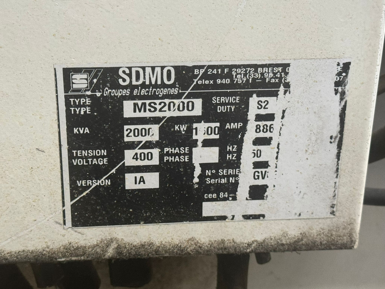 SDMO 2000 kVa MTU16V diesel - مجموعة المولدات: صور 4 SDMO 2000 kVa MTU16V diesel - مجموعة المولدات: صور 4