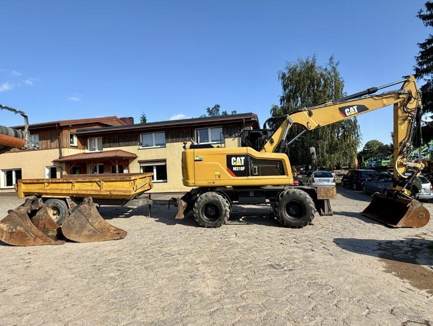 CAT M318F - حفارة على عجلات: صور 4 CAT M318F - حفارة على عجلات: صور 4