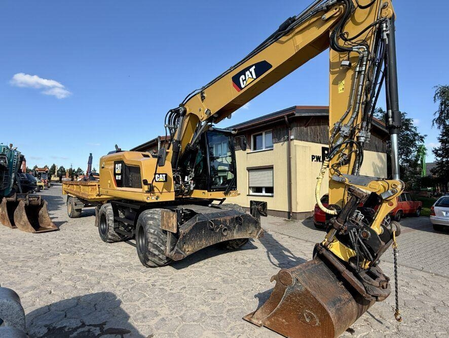 CAT M318F - حفارة على عجلات: صور 2 CAT M318F - حفارة على عجلات: صور 2