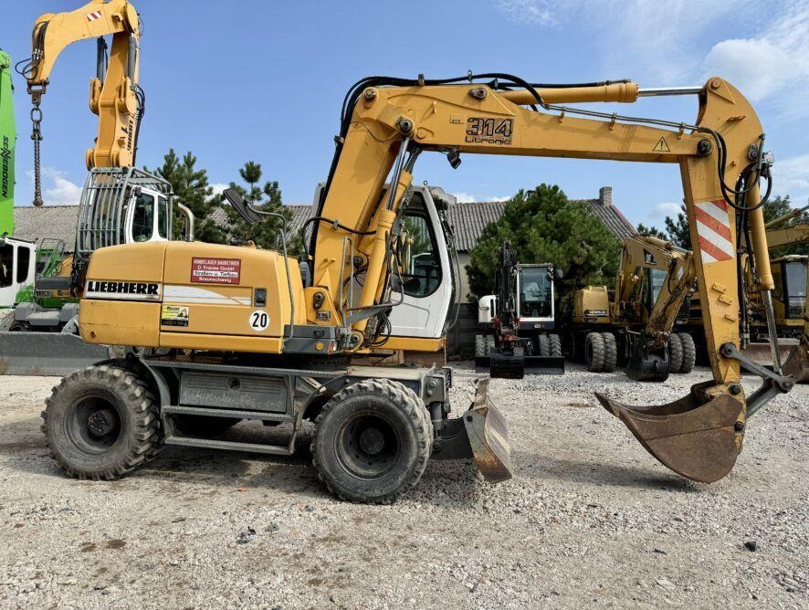 Liebherr A314 - حفارة على عجلات: صور 4 Liebherr A314 - حفارة على عجلات: صور 4