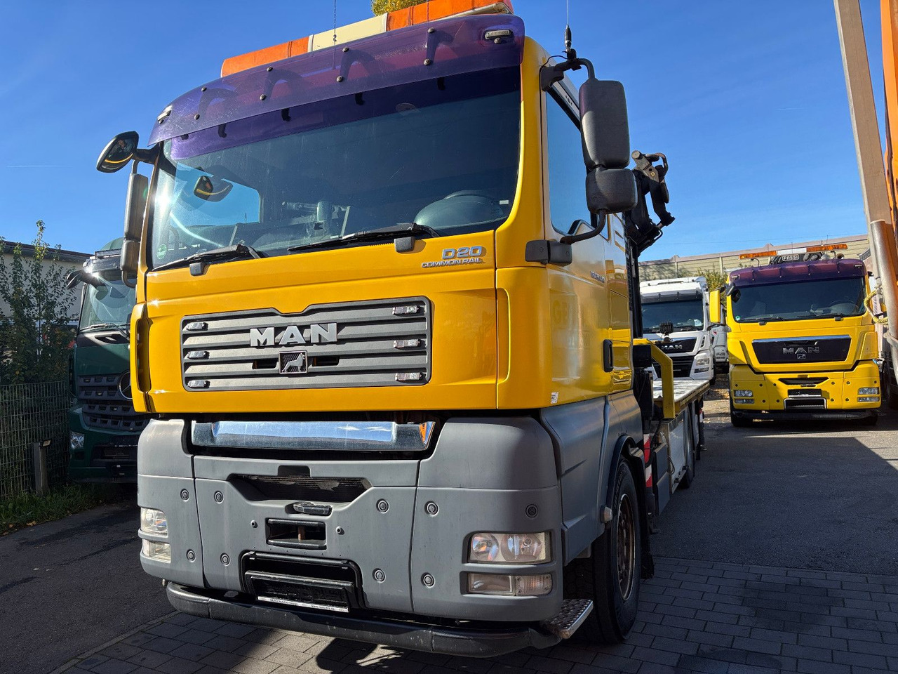 MAN TGA 26.440 FASSI F450AXP Containerauf./Lenkachse - شاحنة كرين: صور 4 MAN TGA 26.440 FASSI F450AXP Containerauf./Lenkachse - شاحنة كرين: صور 4