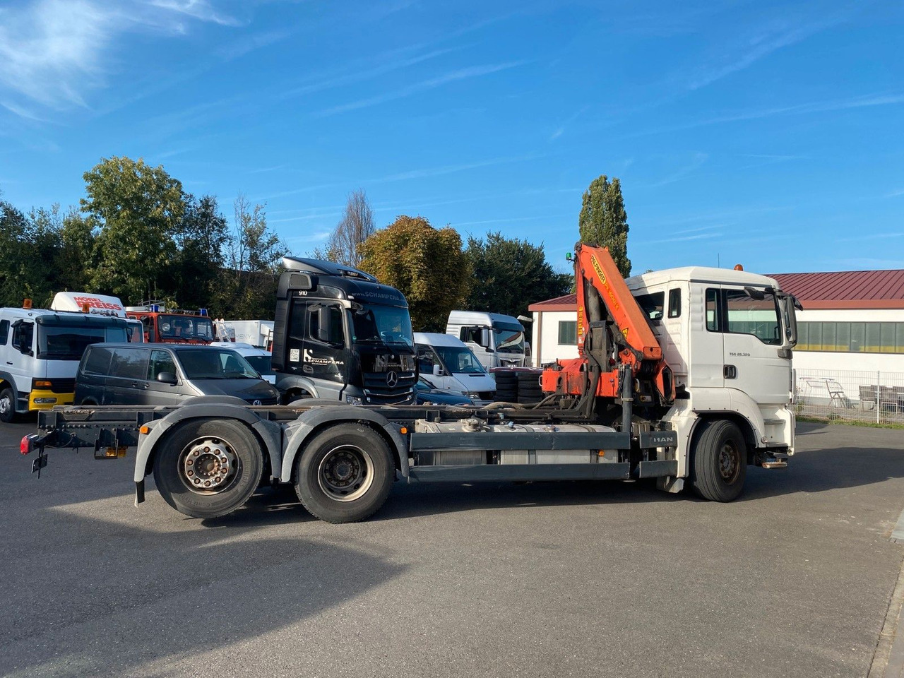 MAN TGS 26.320 26.440 PALFINGER FUNK MAN TGS 26.320 26.440 PALFINGER FUNK - الشاسيه شاحنة, شاحنة كرين: صور 2 MAN TGS 26.320 26.440 PALFINGER FUNK MAN TGS 26.320 26.440 PALFINGER FUNK - الشاسيه شاحنة, شاحنة كرين: صور 2