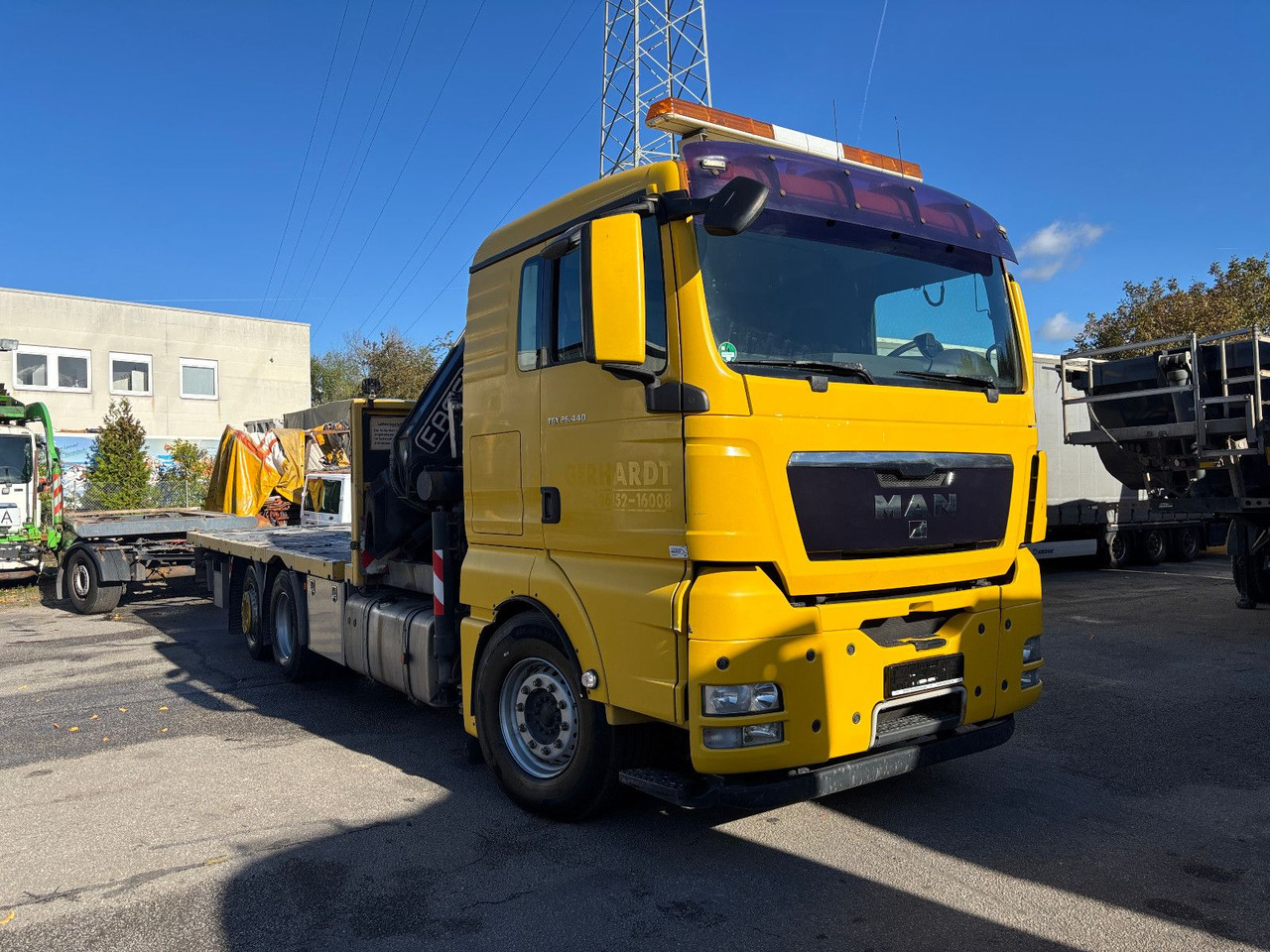 MAN TGX 26.440 FASSI F450XP Containeraufn./Lenkachse - شاحنة كرين: صور 3 MAN TGX 26.440 FASSI F450XP Containeraufn./Lenkachse - شاحنة كرين: صور 3