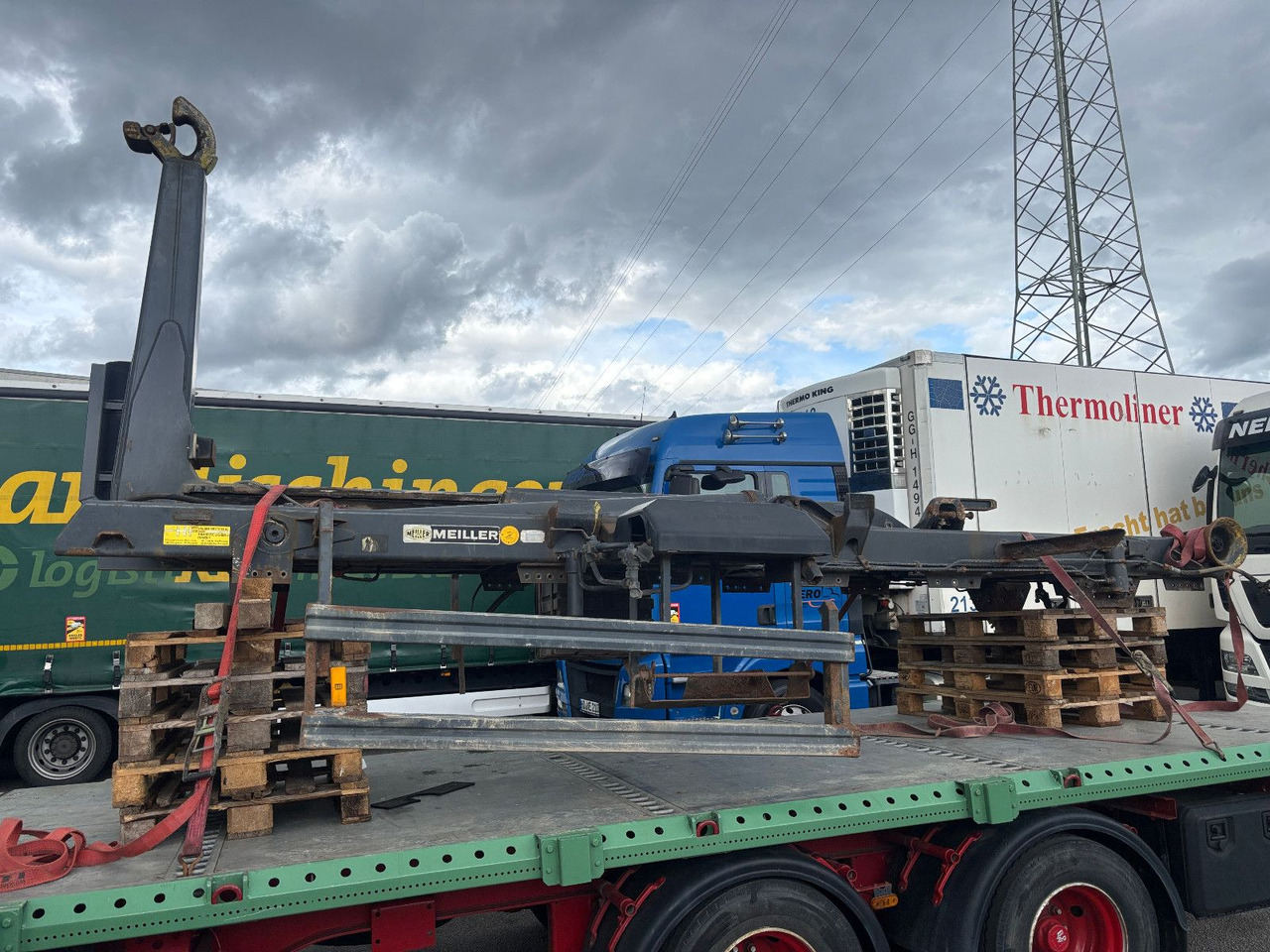 Meiller Aufbau RK 20-60/20.000Kg/260bar - شاحنة ذات الخطاف: صور 3 Meiller Aufbau RK 20-60/20.000Kg/260bar - شاحنة ذات الخطاف: صور 3