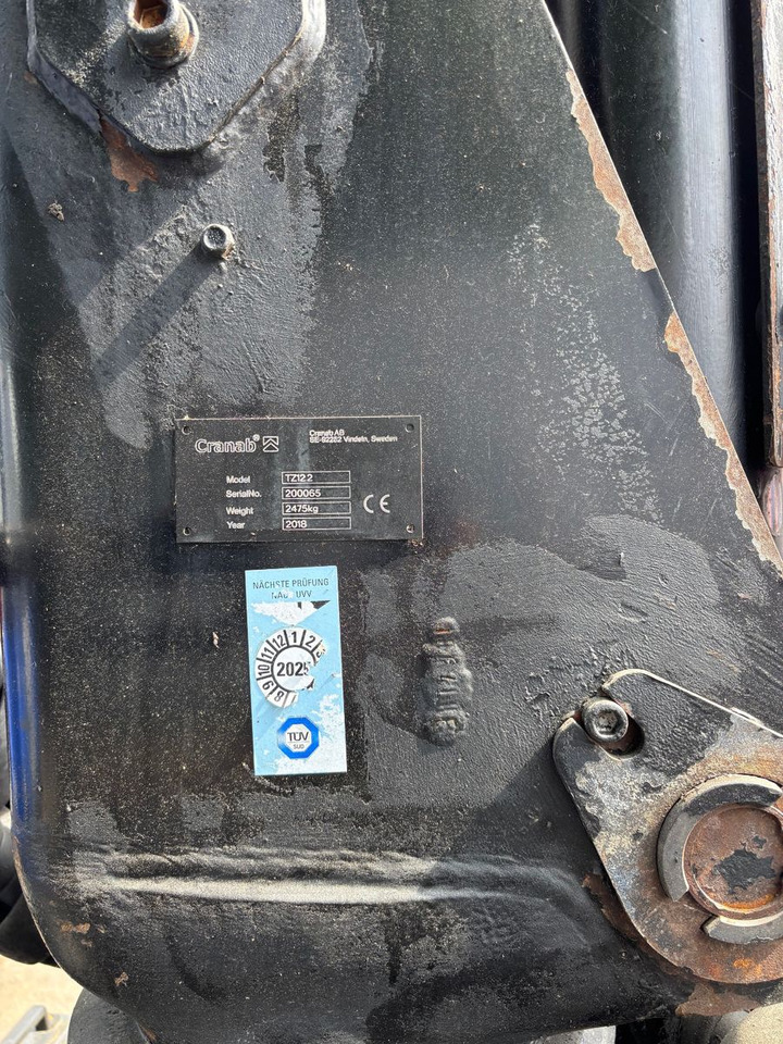 شاحنة قطع الأشجار, شاحنة كرين Mercedes-Benz Arocs 6x4/Kran Cranab TZ 12.2: صور 17 شاحنة قطع الأشجار, شاحنة كرين Mercedes-Benz Arocs 6x4/Kran Cranab TZ 12.2: صور 17