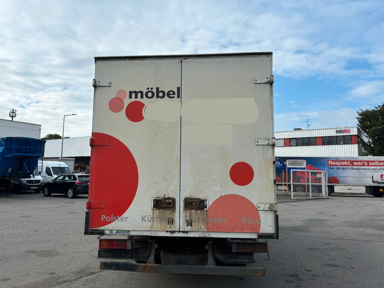 الشاحنات الصغيرة صندوق مغلق Mercedes-Benz Atego 818 Kurze Radstand Blattfederung: صور 9 الشاحنات الصغيرة صندوق مغلق Mercedes-Benz Atego 818 Kurze Radstand Blattfederung: صور 9