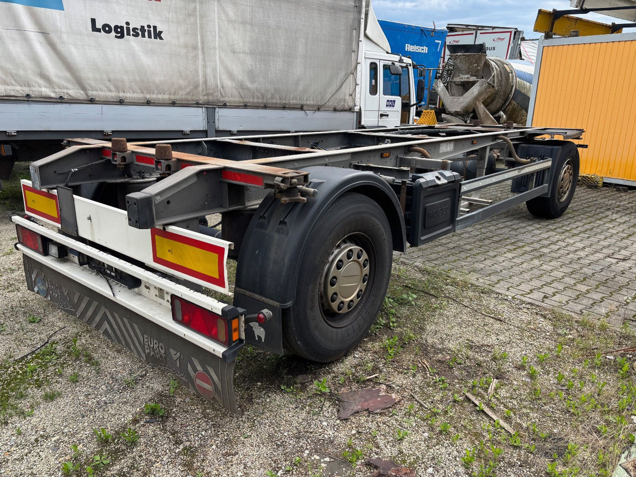 Schmitz Cargobull AWF 18 Containeraufbau/VERZINKT/Scheibe - شاحنات الحاويات/ جسم علوي قابل للتغيير مقطورة: صور 3 Schmitz Cargobull AWF 18 Containeraufbau/VERZINKT/Scheibe - شاحنات الحاويات/ جسم علوي قابل للتغيير مقطورة: صور 3