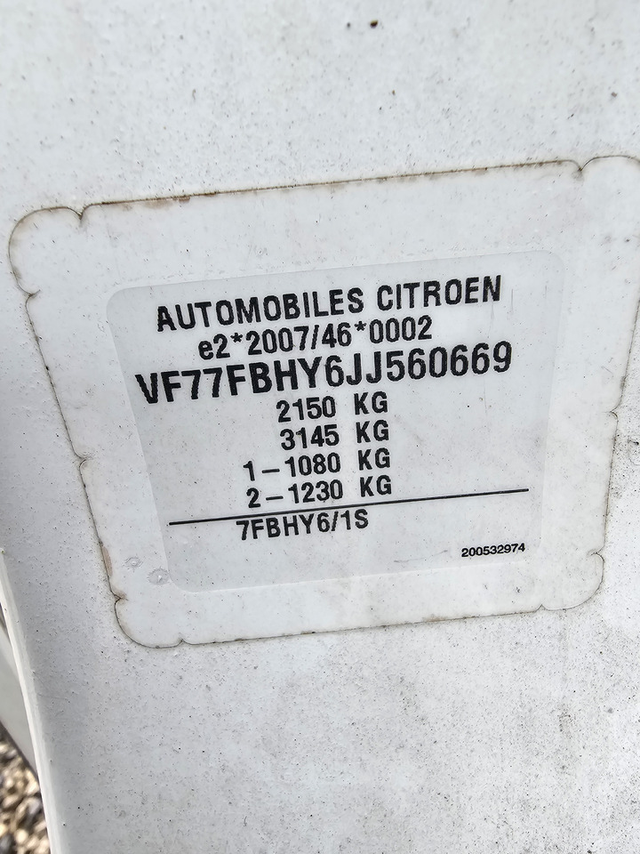 الشاحنات الصغيرة المبردة CITROËN Berlingo long chlodnia mroznia carrier  Klima  EURO6 [ Copy ]: صور 14