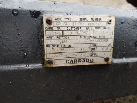Case 5120, 5130, 5140 Carraro Front Axle Beam, Casting 122945, 1995412c2 - المحور الأمامي - الآلات والماكينات الزراعية: صور 2 Case 5120, 5130, 5140 Carraro Front Axle Beam, Casting 122945, 1995412c2 - المحور الأمامي - الآلات والماكينات الزراعية: صور 2