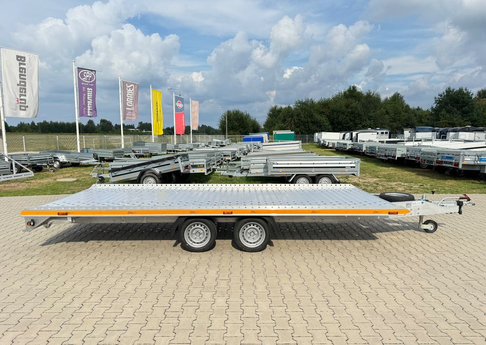 Gromex L2-2700-5,2 laweta aluminiowa 5,2m 2700kg - شاحنة نقل سيارات مقطورة: صور 2 Gromex L2-2700-5,2 laweta aluminiowa 5,2m 2700kg - شاحنة نقل سيارات مقطورة: صور 2