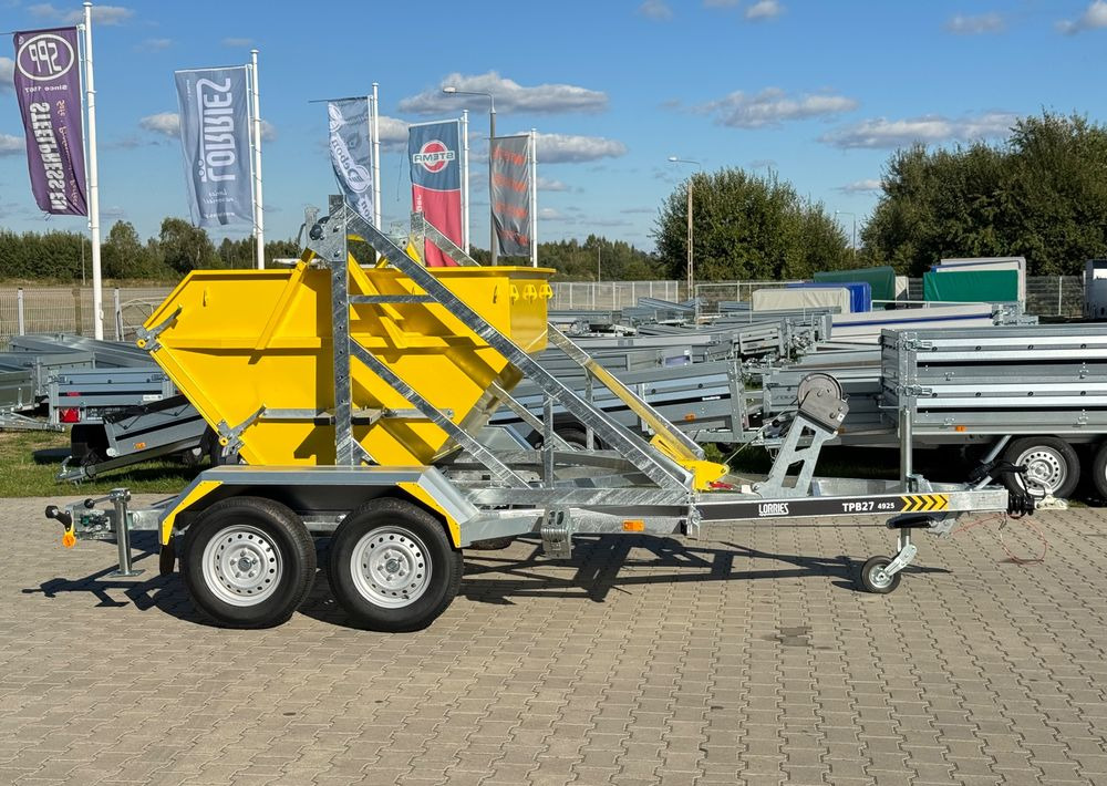 LORRIES TPB27-4925 do transportu bębna z kablem - مقطورة بكرة الكابل: صور 2 LORRIES TPB27-4925 do transportu bębna z kablem - مقطورة بكرة الكابل: صور 2