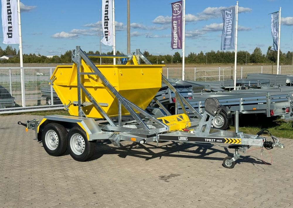 LORRIES TPB27-4925 do transportu bębna z kablem - مقطورة بكرة الكابل: صور 1 LORRIES TPB27-4925 do transportu bębna z kablem - مقطورة بكرة الكابل: صور 1