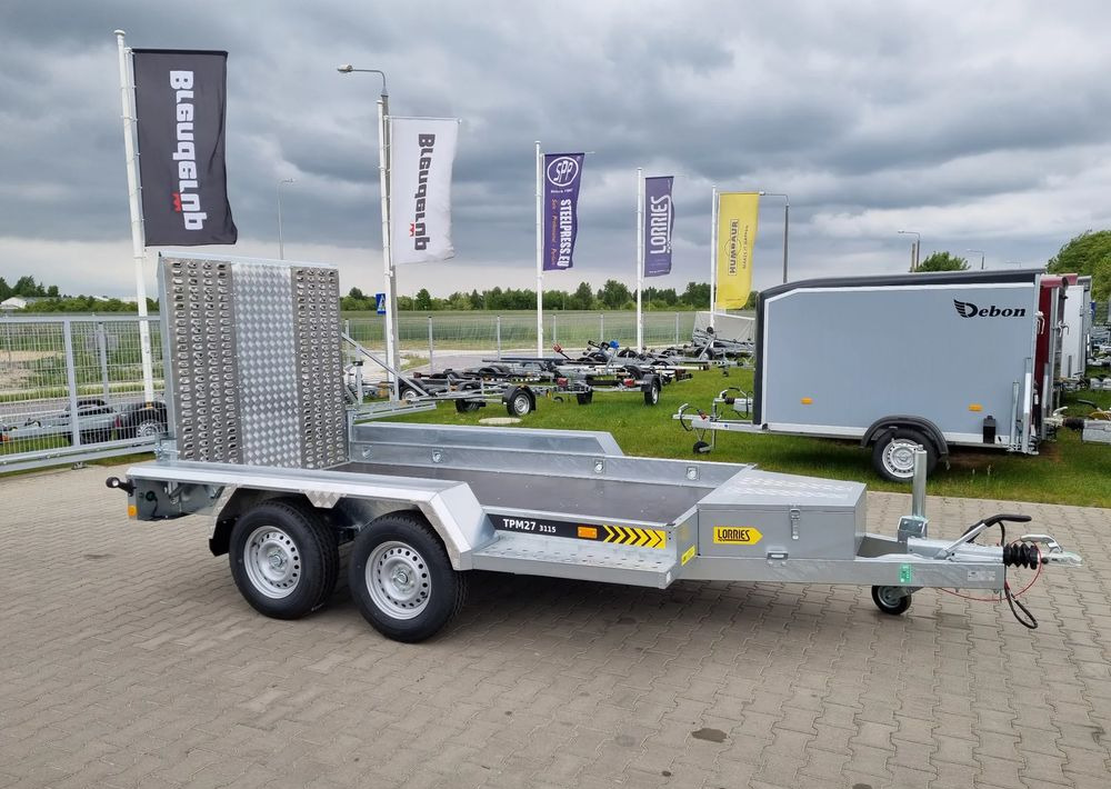 LORRIES TPM27 | 303x160 cm 2,7T koparka, bobcat - مقطورة لنقل المعدات: صور 3 LORRIES TPM27 | 303x160 cm 2,7T koparka, bobcat - مقطورة لنقل المعدات: صور 3