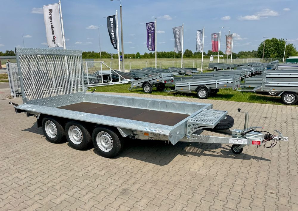 NIEWIADÓW Niewiadów KN401835T - 400 x 185 cm | 2570kg ładowności | trap stalowy | 3-osiowa budowlanka - مقطورة لنقل المعدات: صور 1 NIEWIADÓW Niewiadów KN401835T - 400 x 185 cm | 2570kg ładowności | trap stalowy | 3-osiowa budowlanka - مقطورة لنقل المعدات: صور 1