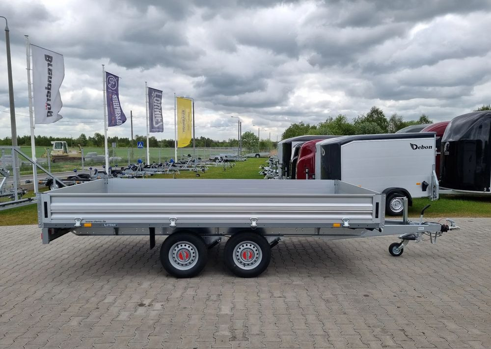 STEMA Stema SH O2 27-40-20.2 Przyczepa 401x203 cm 2,7T - مقطورات مسطحة: صور 2 STEMA Stema SH O2 27-40-20.2 Przyczepa 401x203 cm 2,7T - مقطورات مسطحة: صور 2
