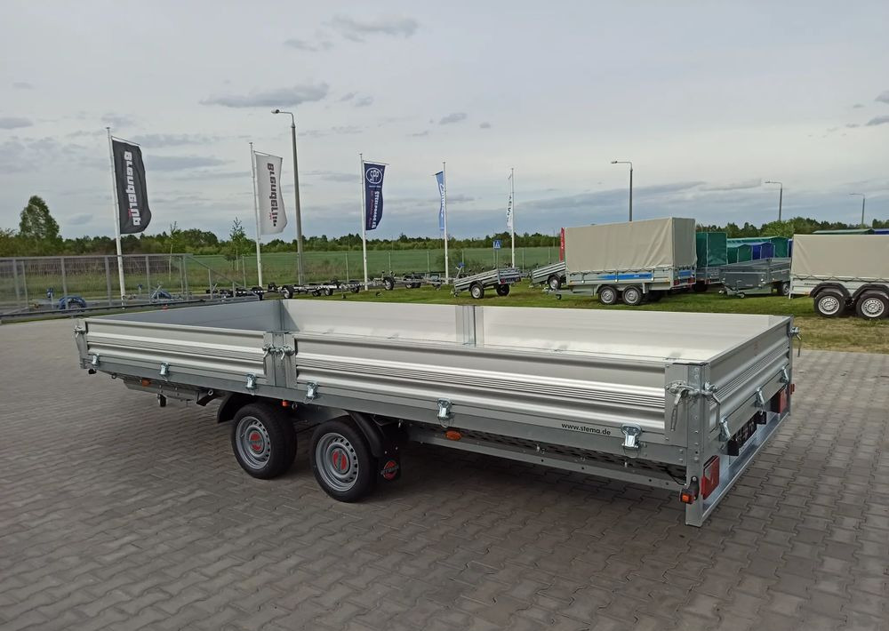 Stema Przyczepa 510x213 cm ALU 3,5T hamowana - مقطورات مسطحة: صور 5 Stema Przyczepa 510x213 cm ALU 3,5T hamowana - مقطورات مسطحة: صور 5