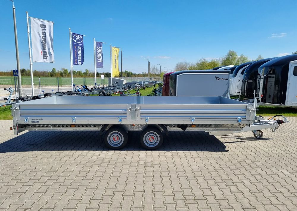 Stema Przyczepa 510x213 cm ALU 3,5T hamowana - مقطورات مسطحة: صور 2 Stema Przyczepa 510x213 cm ALU 3,5T hamowana - مقطورات مسطحة: صور 2