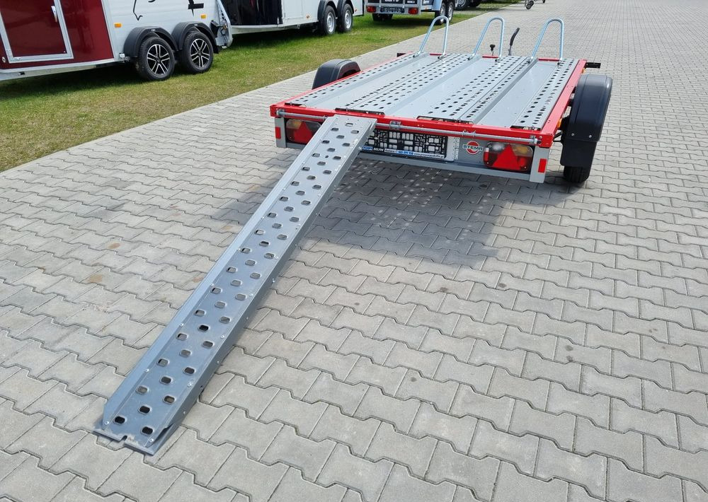 مقطورة دراجة نارية جديد Stema STM 02 10-25-15.1 red | 251x153 cm 3 motocykle | DMC 1000kg: صور 13