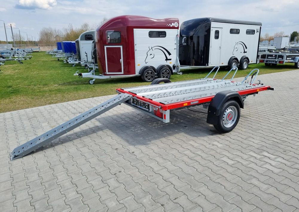 Stema STM 02 10-25-15.1 red | 251x153 cm 3 motocykle | DMC 1000kg - مقطورة دراجة نارية: صور 2 Stema STM 02 10-25-15.1 red | 251x153 cm 3 motocykle | DMC 1000kg - مقطورة دراجة نارية: صور 2