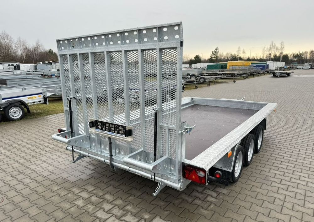 WIOLA B3540 MAX - 400 x 170 cm | 2546kg ładowności | trap stalowy | 3-osiowa budowlanka - مقطورة لنقل المعدات: صور 5 WIOLA B3540 MAX - 400 x 170 cm | 2546kg ładowności | trap stalowy | 3-osiowa budowlanka - مقطورة لنقل المعدات: صور 5