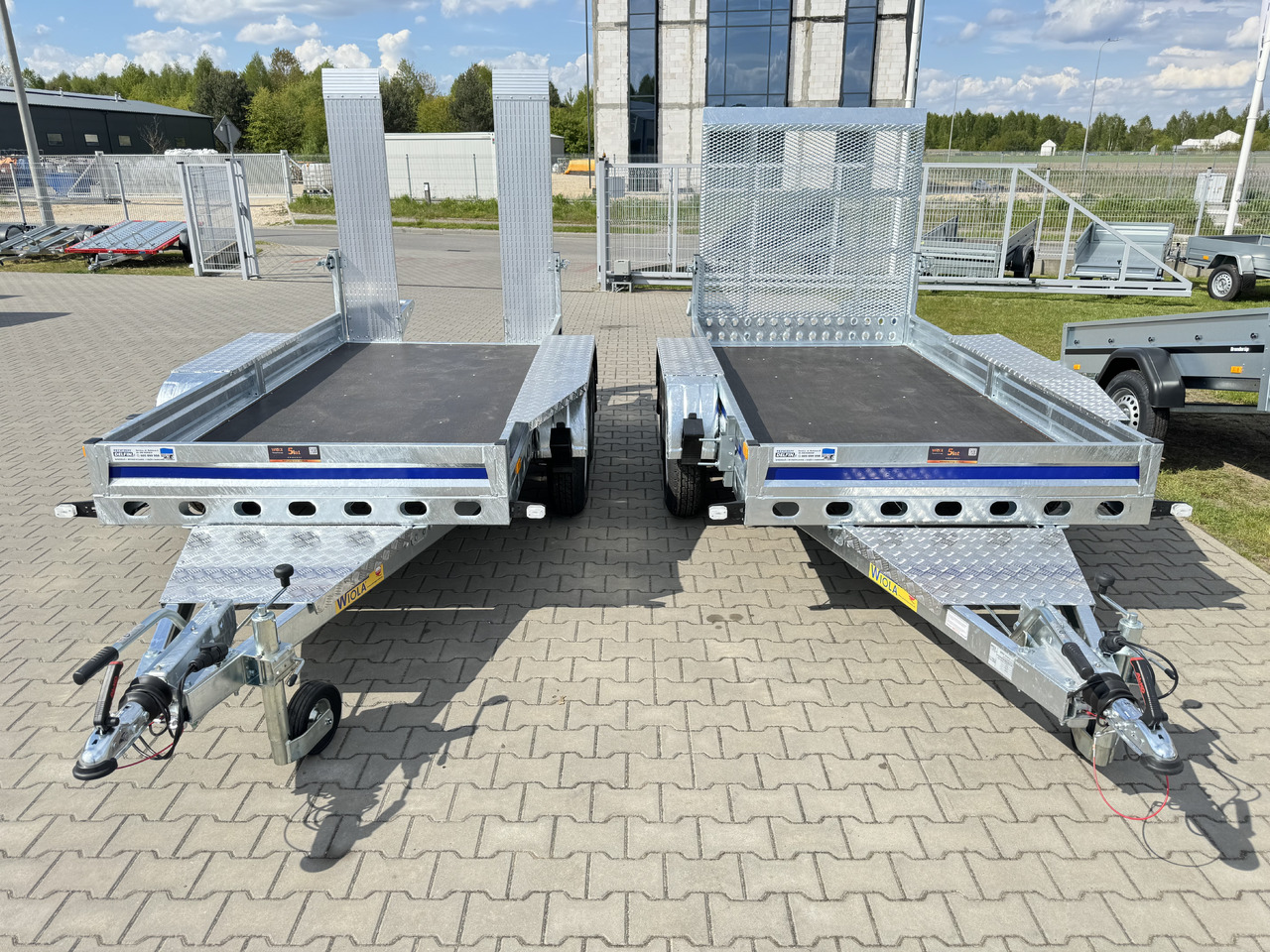 Wiola B2730 GVW 2700 kg machine transporter mini excavator 292x142 cm - مقطورة لنقل المعدات: صور 3 Wiola B2730 GVW 2700 kg machine transporter mini excavator 292x142 cm - مقطورة لنقل المعدات: صور 3