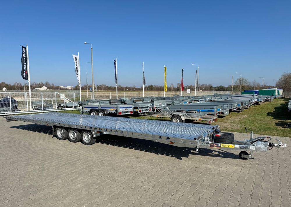 Wiola L35G85 | 844x204 cm | 3500kg | wypełnienie blachą - شاحنة نقل سيارات مقطورة: صور 1 Wiola L35G85 | 844x204 cm | 3500kg | wypełnienie blachą - شاحنة نقل سيارات مقطورة: صور 1
