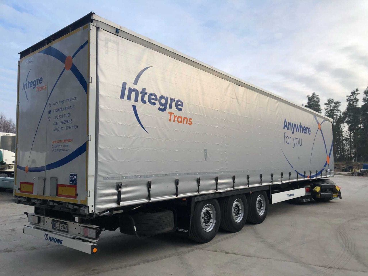 Krone 2023 rok, 93 m3,waga 6200 kg,Certyfikat XL, Multilock, z Niemiec - الخيمة نصف مقطورة: صور 3 Krone 2023 rok, 93 m3,waga 6200 kg,Certyfikat XL, Multilock, z Niemiec - الخيمة نصف مقطورة: صور 3