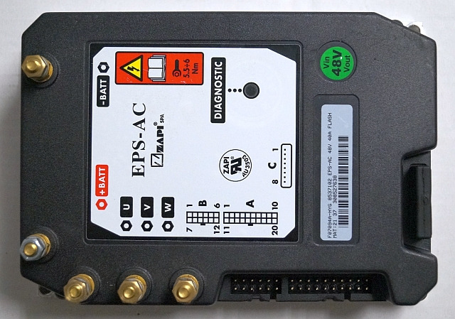 Hyster/Yale 8537102 | Controller Zapi EPS-AC F07094A-HYG 48V 40A Flash mat 21 37 - كتلة التحكم - معدات المناولة: صور 1 Hyster/Yale 8537102 | Controller Zapi EPS-AC F07094A-HYG 48V 40A Flash mat 21 37 - كتلة التحكم - معدات المناولة: صور 1
