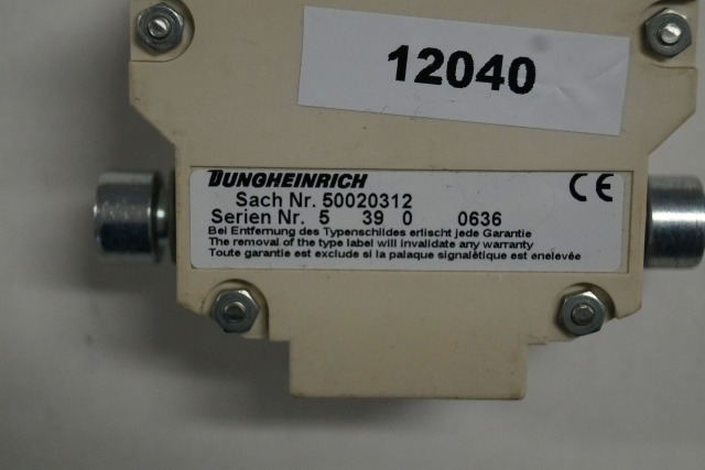 Jungheinrich 50020312 | Emergency disconnect switch  - النظام الكهربائي - معدات المناولة: صور 2 Jungheinrich 50020312 | Emergency disconnect switch  - النظام الكهربائي - معدات المناولة: صور 2