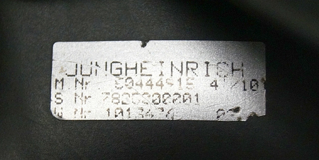 Jungheinrich 50444915 | Control levers with side shift function for ETV year 200 - النظام الكهربائي - معدات المناولة: صور 4 Jungheinrich 50444915 | Control levers with side shift function for ETV year 200 - النظام الكهربائي - معدات المناولة: صور 4