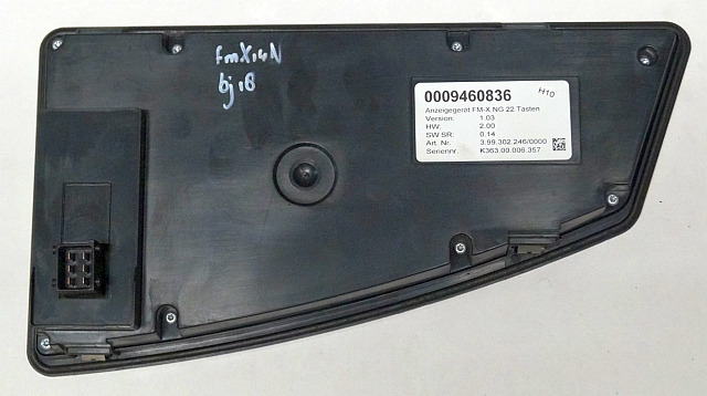 Still 0009460836 | Display V1.03 HW 2.00 Sw. 0.14 399302246/0000 sn K363.00.006 - لوحة القيادة - معدات المناولة: صور 2 Still 0009460836 | Display V1.03 HW 2.00 Sw. 0.14 399302246/0000 sn K363.00.006 - لوحة القيادة - معدات المناولة: صور 2