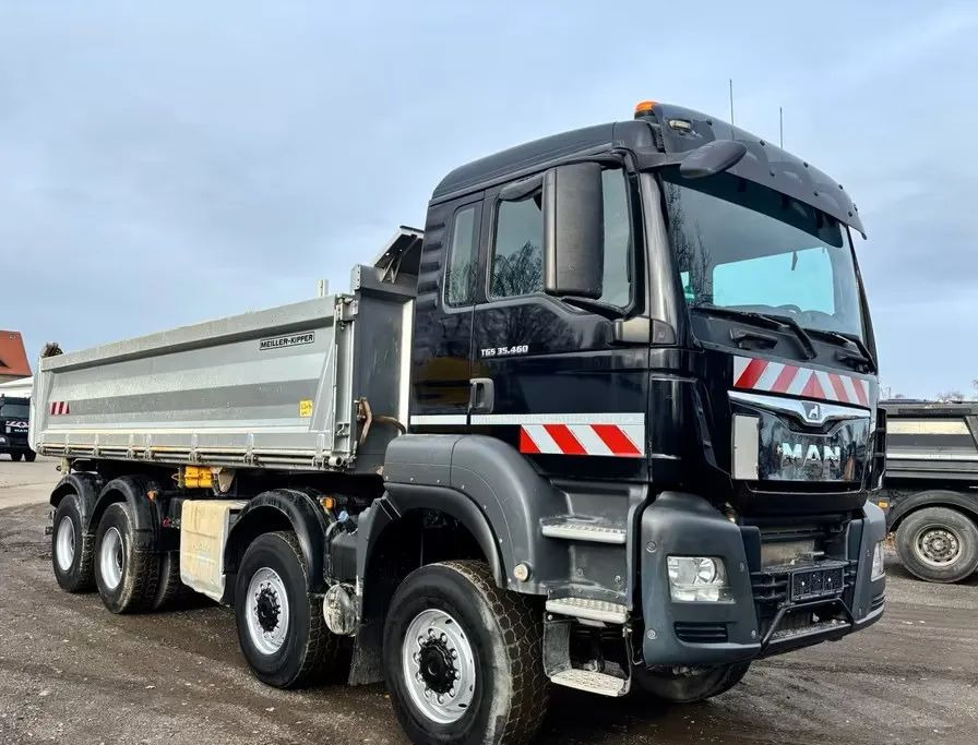 MAN TGS 35.460 / 8x6 – Meiller Trójstronna wywrotka / Euro 6c / Kamera / - قلابات: صور 2 MAN TGS 35.460 / 8x6 – Meiller Trójstronna wywrotka / Euro 6c / Kamera / - قلابات: صور 2