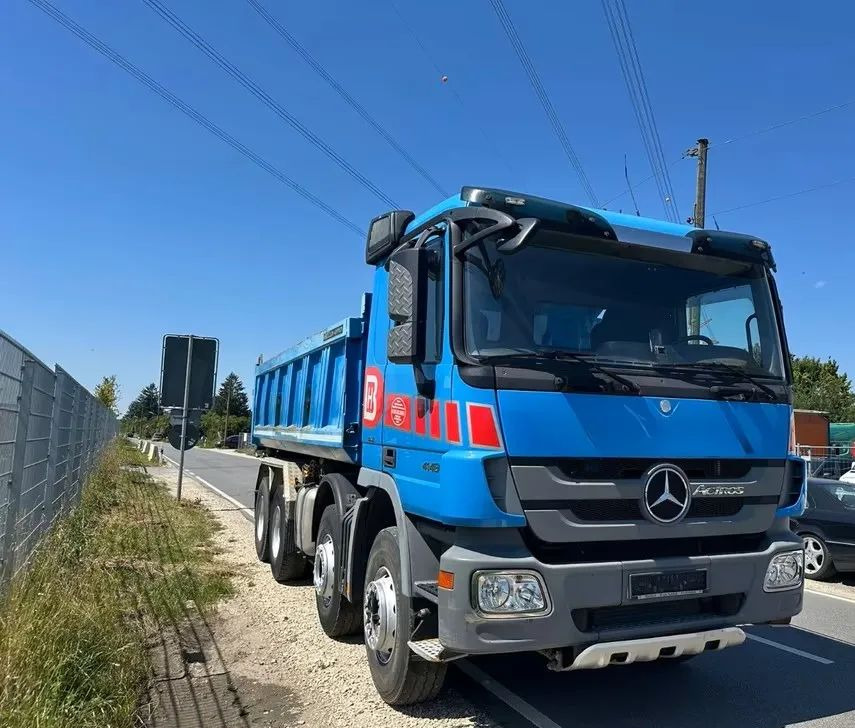 Mercedes-Benz ACTROS MP3 4148 MEILLER – wywrotka 2-stronna Bordmatic/ Retarder / Euro 5 - قلابات: صور 4 Mercedes-Benz ACTROS MP3 4148 MEILLER – wywrotka 2-stronna Bordmatic/ Retarder / Euro 5 - قلابات: صور 4