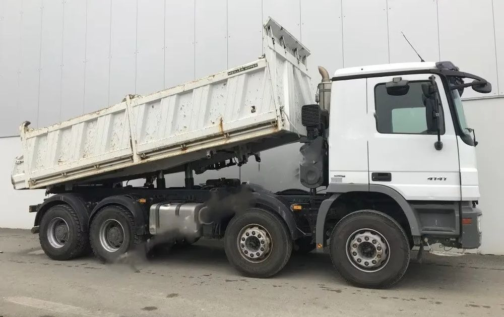 Mercedes-Benz Actros 4141 K 8x4 • 3-stronny wywrot • Bordmatik • Tempomat •Euro4 - قلابات: صور 3 Mercedes-Benz Actros 4141 K 8x4 • 3-stronny wywrot • Bordmatik • Tempomat •Euro4 - قلابات: صور 3