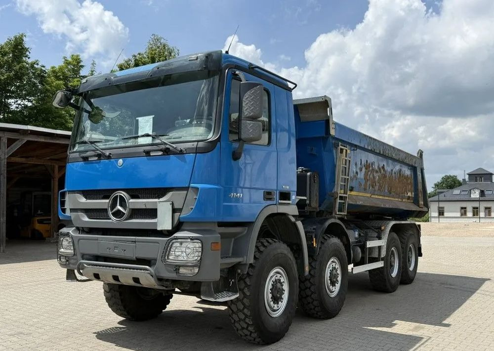 Mercedes-Benz Actros 4141AK 8x8 | Wywrotka Meiller | TELLIGENT z sprzęgłem system stabilizacji jazdy | Euro 5 - قلابات: صور 1 Mercedes-Benz Actros 4141AK 8x8 | Wywrotka Meiller | TELLIGENT z sprzęgłem system stabilizacji jazdy | Euro 5 - قلابات: صور 1