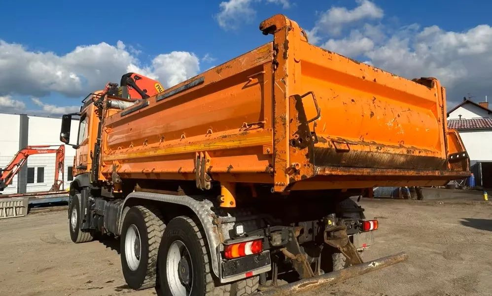 Mercedes-Benz Arocs 2648/3 – 3-stronny wywrotka Meiller / Żuraw Palfinger PK23002 / 2x BORDMATIK / Automatyczna - قلابات: صور 2 Mercedes-Benz Arocs 2648/3 – 3-stronny wywrotka Meiller / Żuraw Palfinger PK23002 / 2x BORDMATIK / Automatyczna - قلابات: صور 2