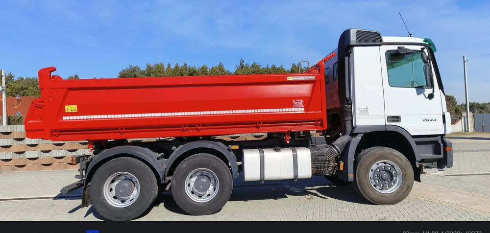 Mercedes-Benz Mercedes-Benz Actros 2644 K/ 6x4 / Meiller Retarder /Wywrotka/Euro 3 - قلابات: صور 3 Mercedes-Benz Mercedes-Benz Actros 2644 K/ 6x4 / Meiller Retarder /Wywrotka/Euro 3 - قلابات: صور 3