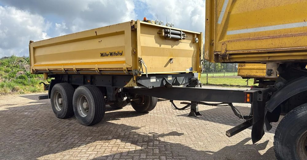 Miller Przyczepa Tandem R180 / Kiper Wywrotka x3 /Bordmatic-Manual/VIN:WMM000000C0056248/ 2013 - قلابة مقطورة: صور 1 Miller Przyczepa Tandem R180 / Kiper Wywrotka x3 /Bordmatic-Manual/VIN:WMM000000C0056248/ 2013 - قلابة مقطورة: صور 1