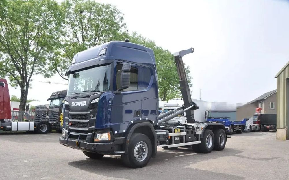 Scania R450 XT / 6X4/ RETARDER/EURO 6/OŚ PODNOSZONA Z NAPĘDEM/ - شاحنة ذات الخطاف: صور 3 Scania R450 XT / 6X4/ RETARDER/EURO 6/OŚ PODNOSZONA Z NAPĘDEM/ - شاحنة ذات الخطاف: صور 3