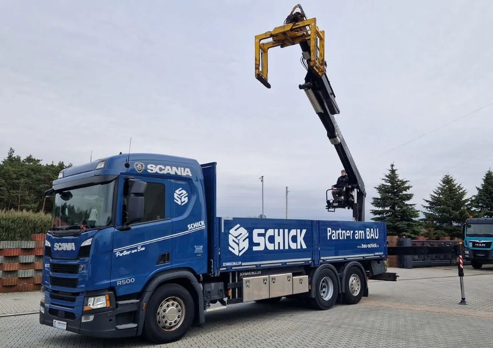 Scania Scania/ R 500/ 6x2 /Fassi F 215 AS - شاحنات مسطحة, شاحنة كرين: صور 2 Scania Scania/ R 500/ 6x2 /Fassi F 215 AS - شاحنات مسطحة, شاحنة كرين: صور 2