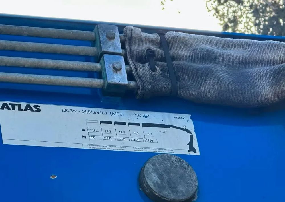 شاحنات مسطحة, شاحنة كرين Volvo FM420 6x2  | HDS Atlas AK 186-3 z przestrzenią ładunkową | Euro6 |238 000 km: صور 8