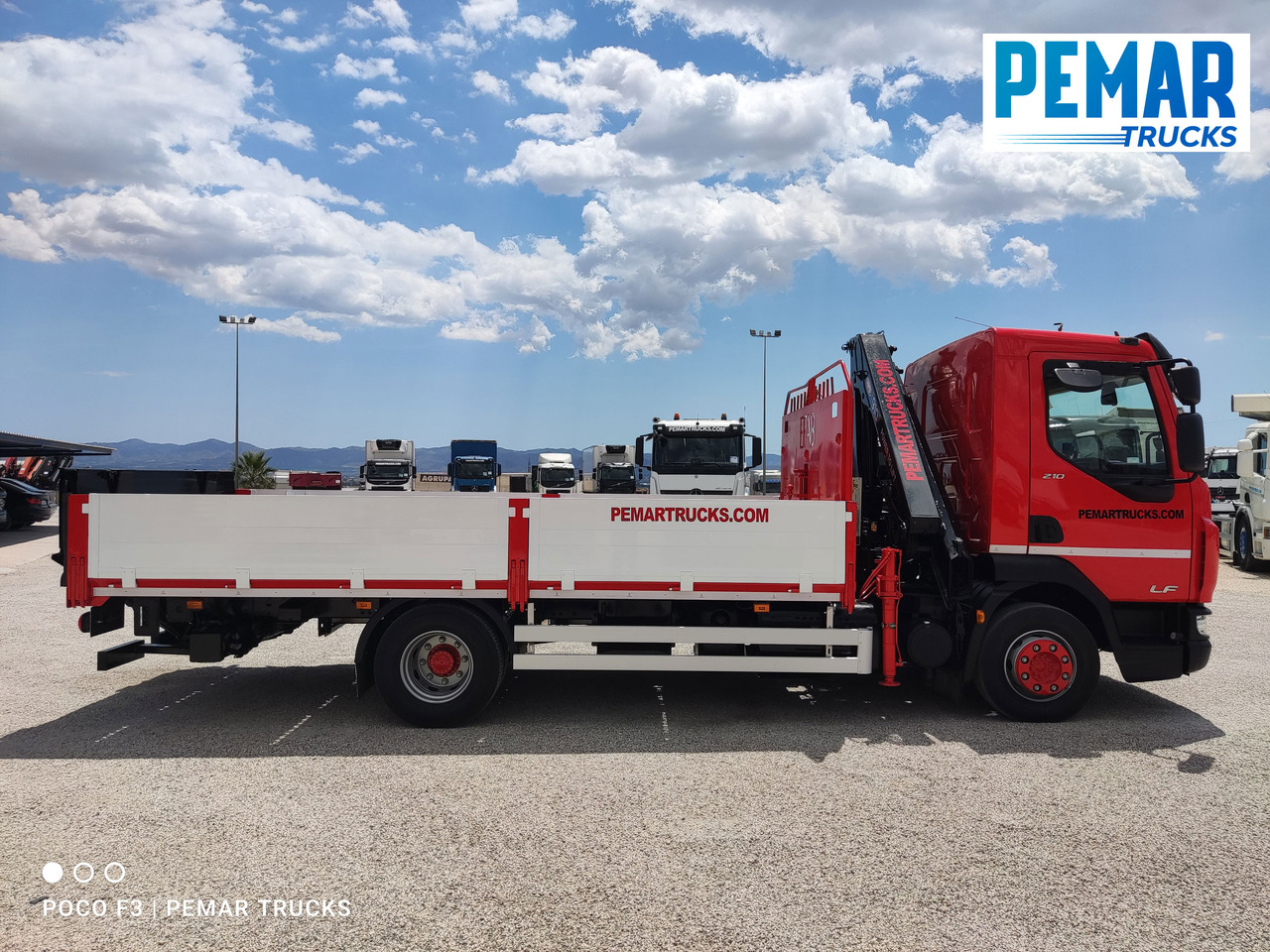 DAF LF 210 GRUA CAJA FIJA - شاحنات مسطحة, شاحنة كرين: صور 5 DAF LF 210 GRUA CAJA FIJA - شاحنات مسطحة, شاحنة كرين: صور 5