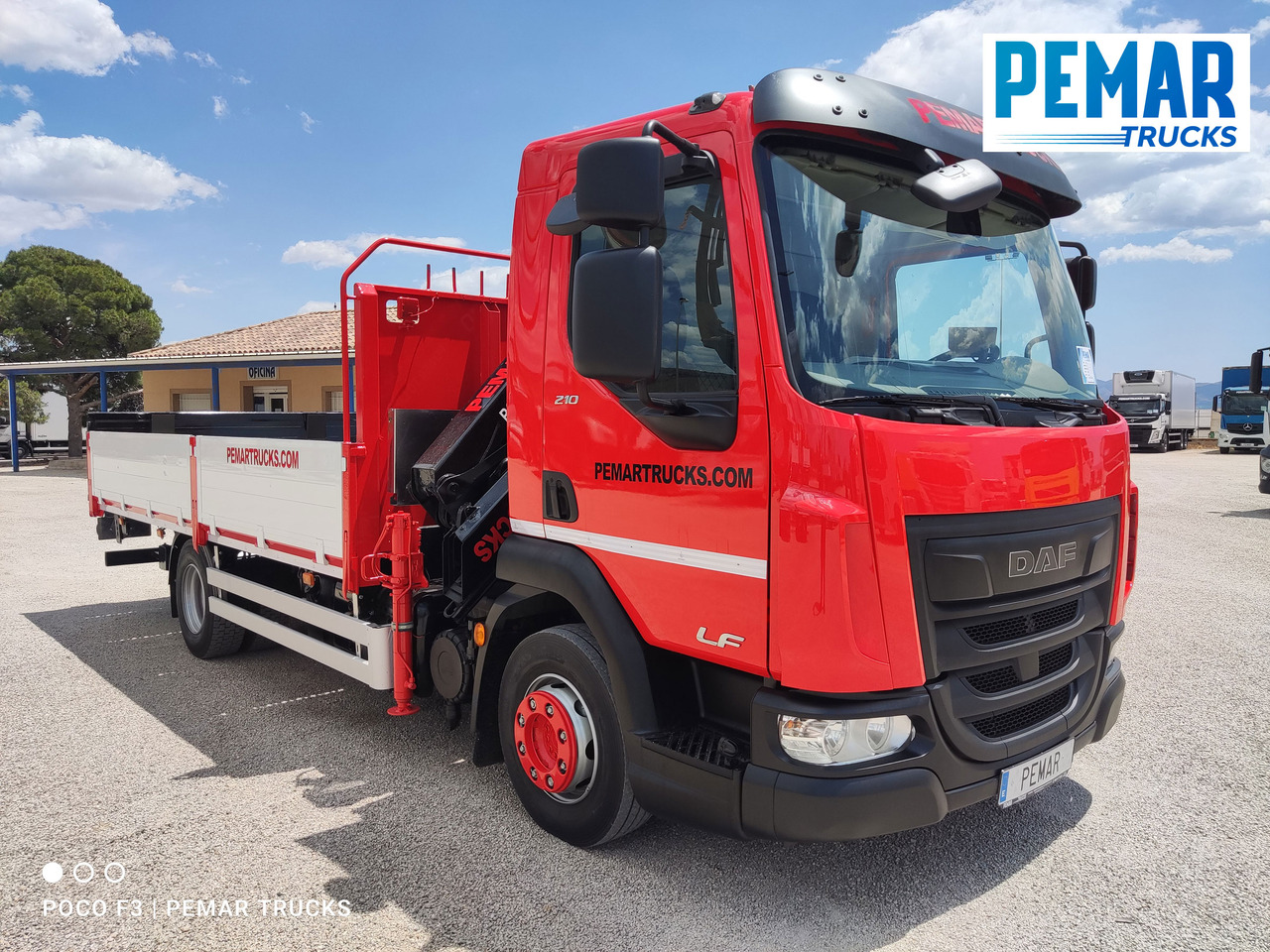 DAF LF 210 GRUA CAJA FIJA - شاحنات مسطحة, شاحنة كرين: صور 4 DAF LF 210 GRUA CAJA FIJA - شاحنات مسطحة, شاحنة كرين: صور 4