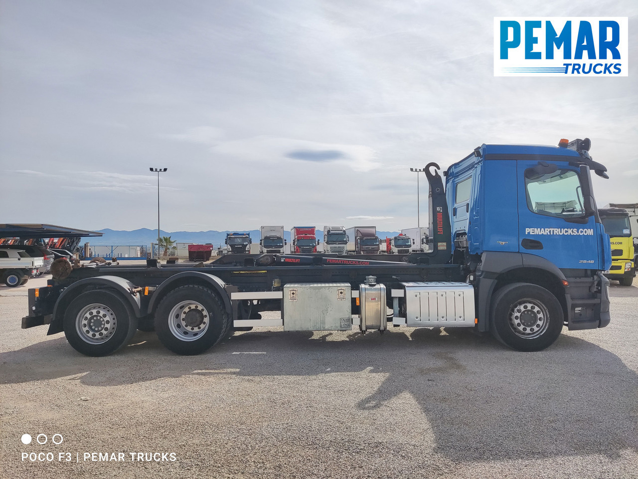 MERCEDES-BENZ ANTOS 2546 6X2 MULTILIFT - شاحنات الحاويات/ جسم علوي قابل للتغيير شاحنة: صور 5 MERCEDES-BENZ ANTOS 2546 6X2 MULTILIFT - شاحنات الحاويات/ جسم علوي قابل للتغيير شاحنة: صور 5