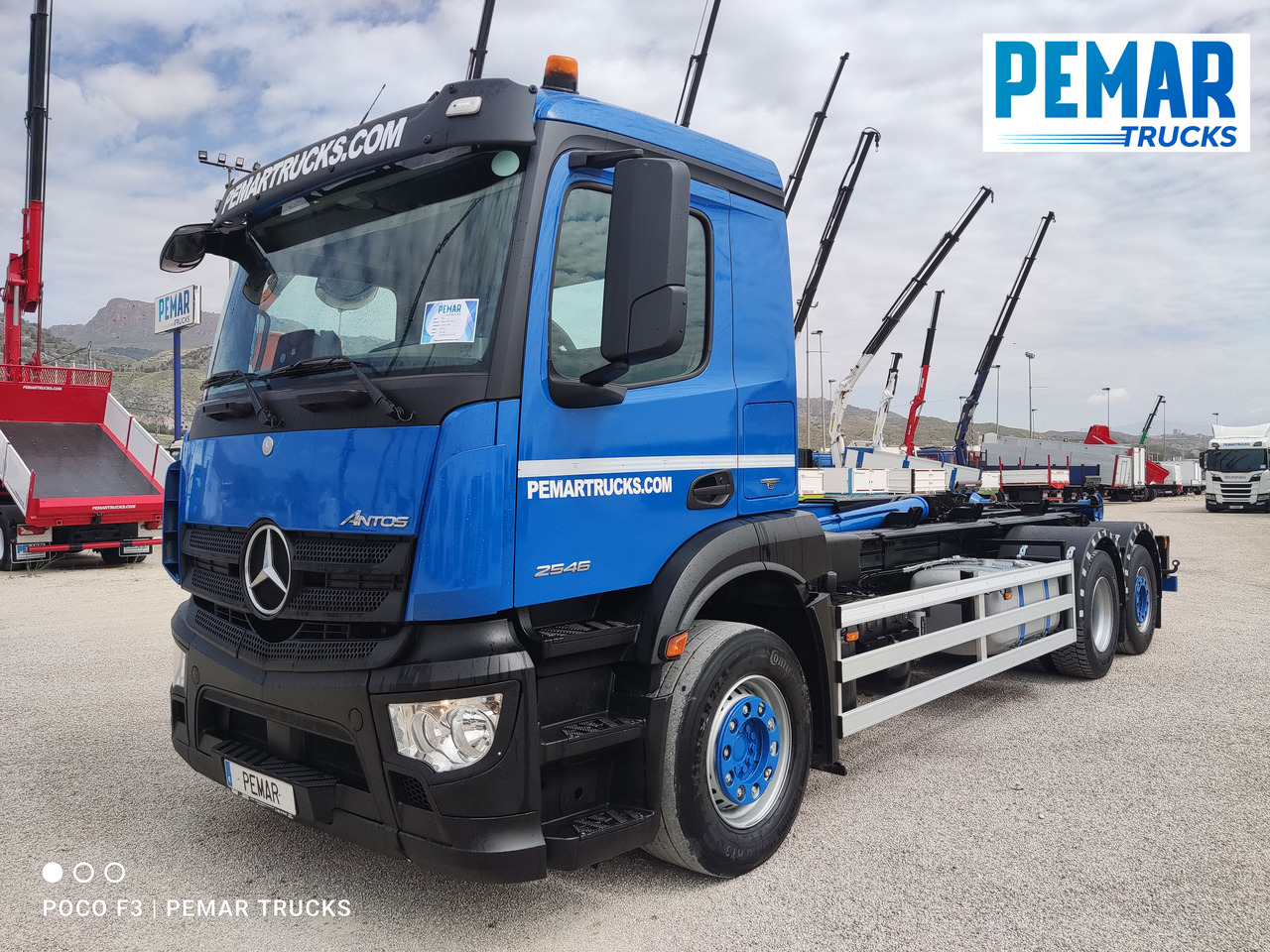 MERCEDES-BENZ ANTOS 2546 6X2 MULTILIFT - شاحنات الحاويات/ جسم علوي قابل للتغيير شاحنة: صور 2 MERCEDES-BENZ ANTOS 2546 6X2 MULTILIFT - شاحنات الحاويات/ جسم علوي قابل للتغيير شاحنة: صور 2
