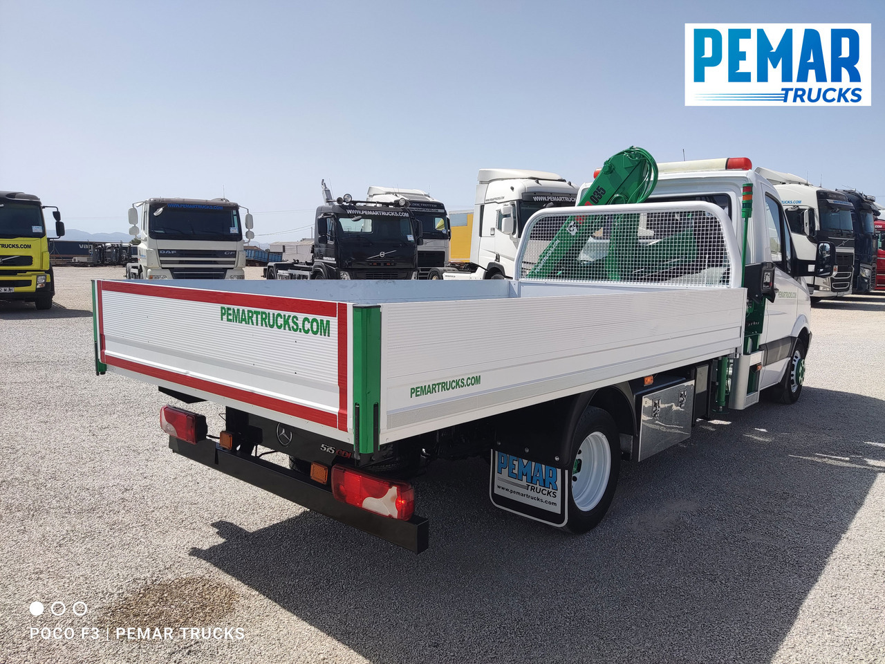 MERCEDES-BENZ SPRINTER 515 CDI GRUA CAJA FIJA 150 CV - شاحنات مسطحة, شاحنة كرين: صور 5 MERCEDES-BENZ SPRINTER 515 CDI GRUA CAJA FIJA 150 CV - شاحنات مسطحة, شاحنة كرين: صور 5