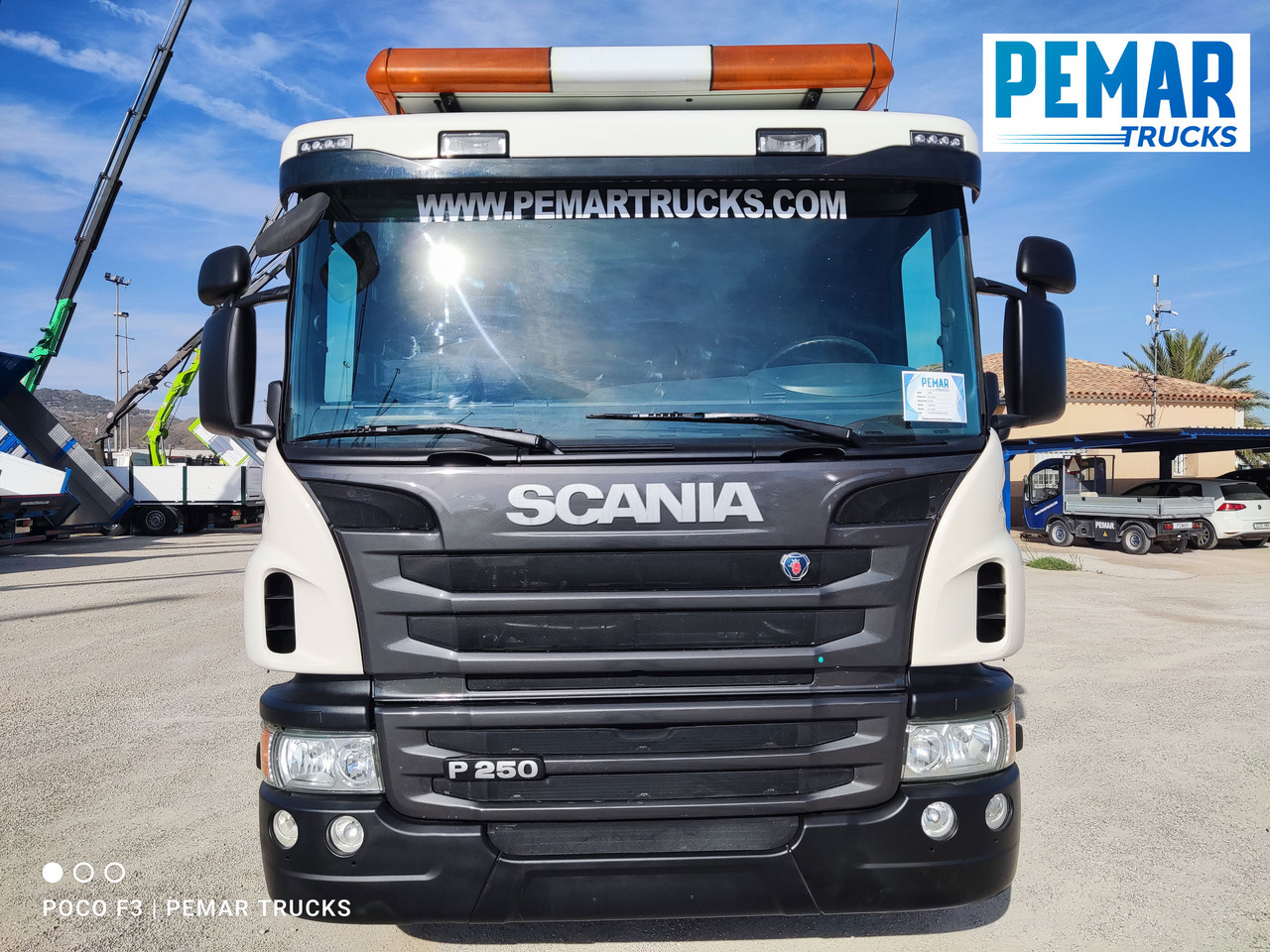 SCANIA P 250 GRUA CAJA FIJA - شاحنة كرين: صور 3 SCANIA P 250 GRUA CAJA FIJA - شاحنة كرين: صور 3
