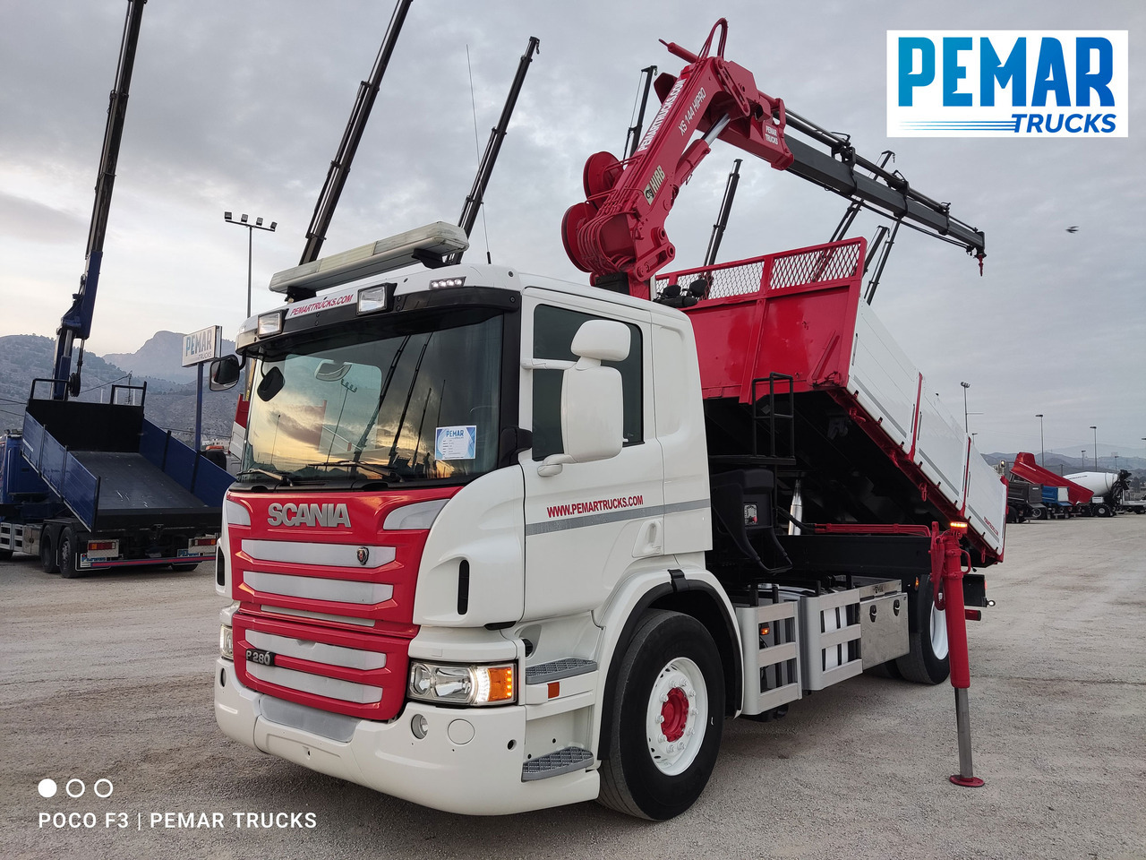SCANIA P 280 GRUA BASCULANTE 18T EURO 6 - شاحنة كرين: صور 1 SCANIA P 280 GRUA BASCULANTE 18T EURO 6 - شاحنة كرين: صور 1